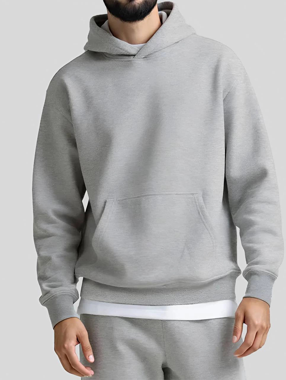 Set di Felpa e Pantaloni della Tuta Brooklyn - Grigio Chiaro