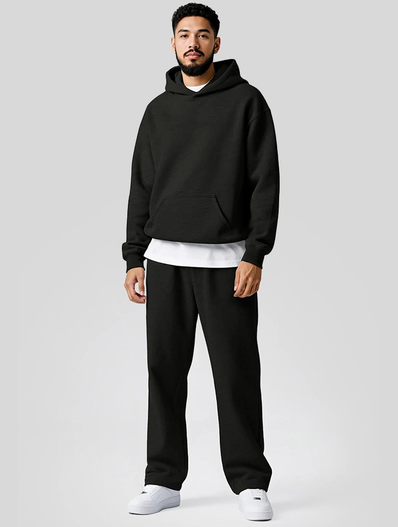 Set di Felpa e Pantaloni della Tuta Brooklyn - Nero