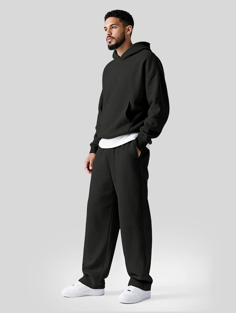 Set di Felpa e Pantaloni della Tuta Brooklyn - Nero