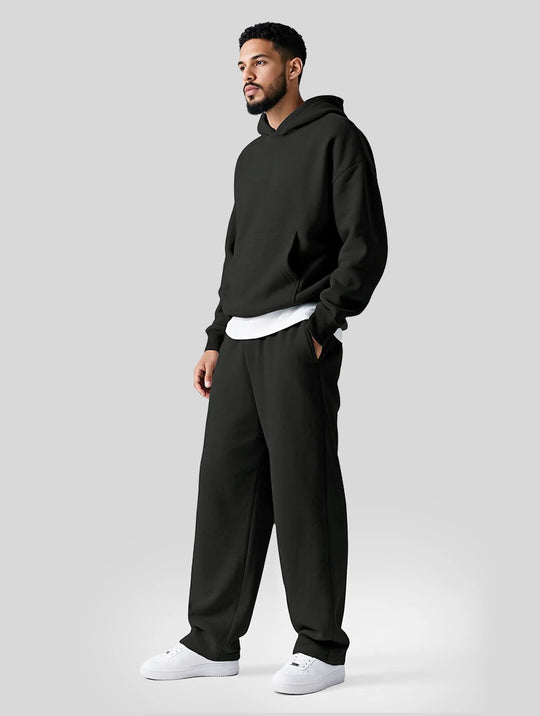 Brooklyn Hoodie & Sweatpants Set - Black