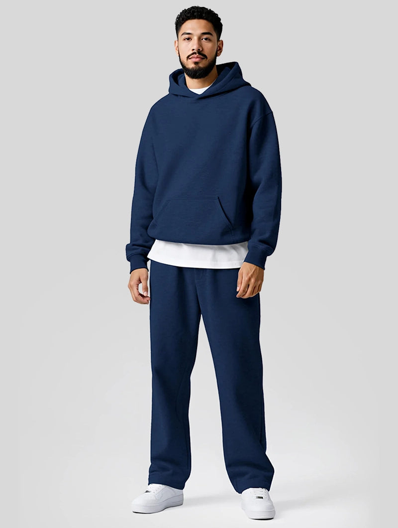 Set di Felpa e Pantaloni della Tuta Brooklyn - Blu