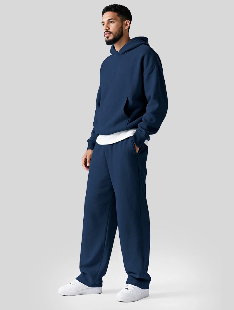 Set di Felpa e Pantaloni della Tuta Brooklyn - Blu
