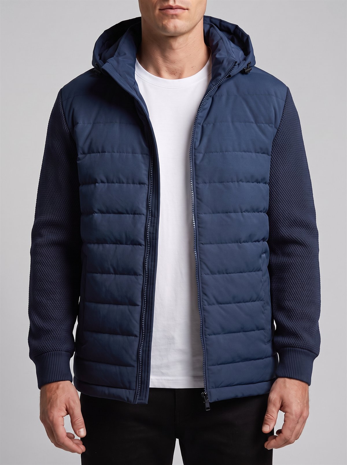 Bruno Winter Jacket - Navy Blue