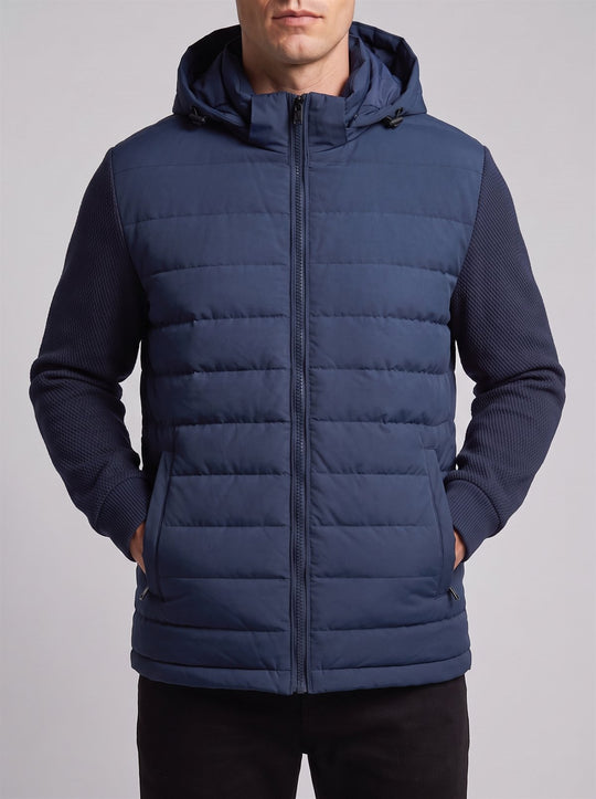 Bruno Winter Jacket - Navy Blue