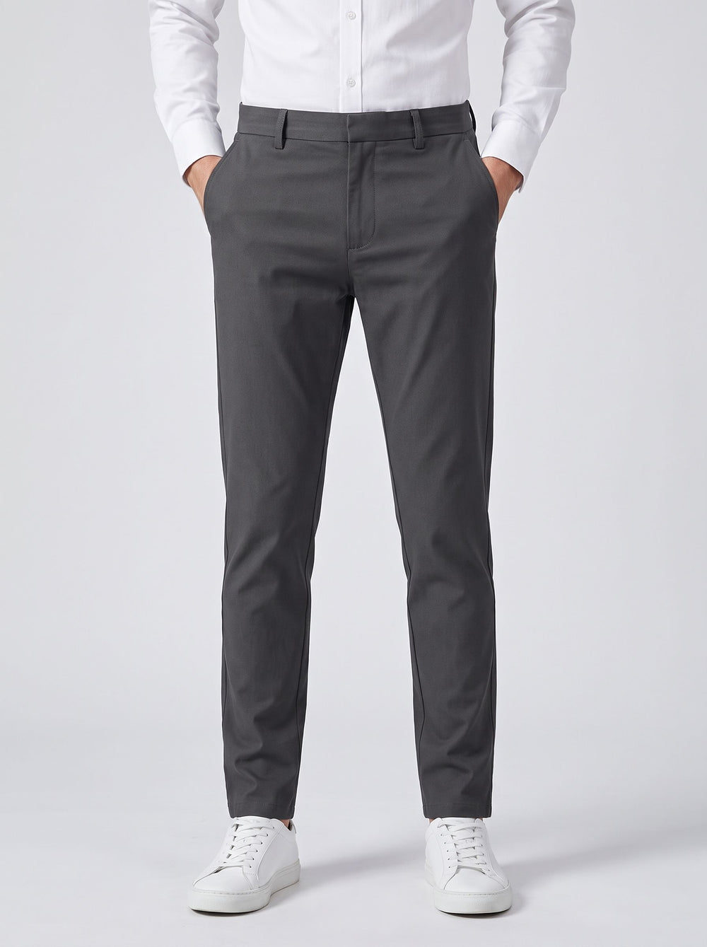Rafael Slim Chino - Dark Grey