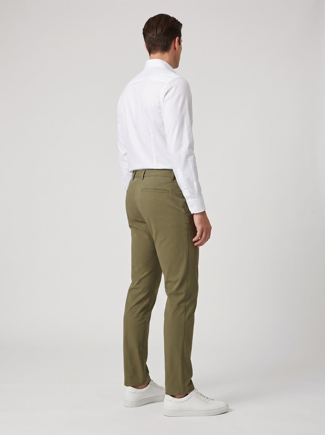 Rafael Slim Chino - Olive Green
