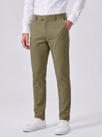 Rafael Slim Chino - Olive Green
