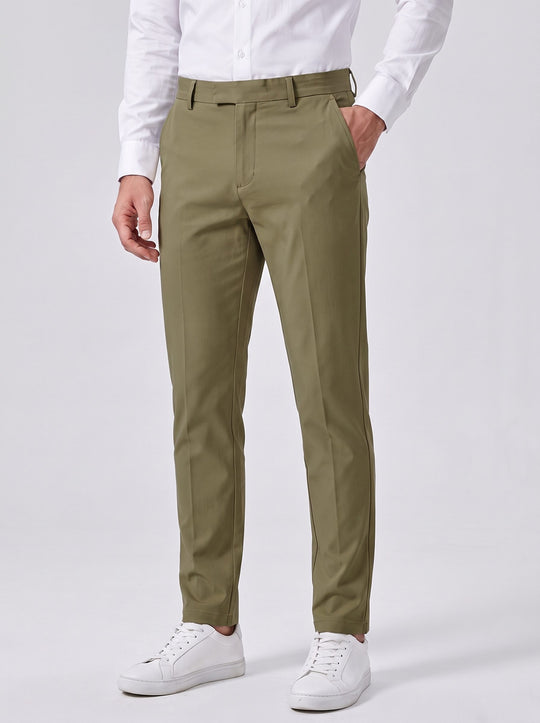 Rafael Slim Chino - Olive Green