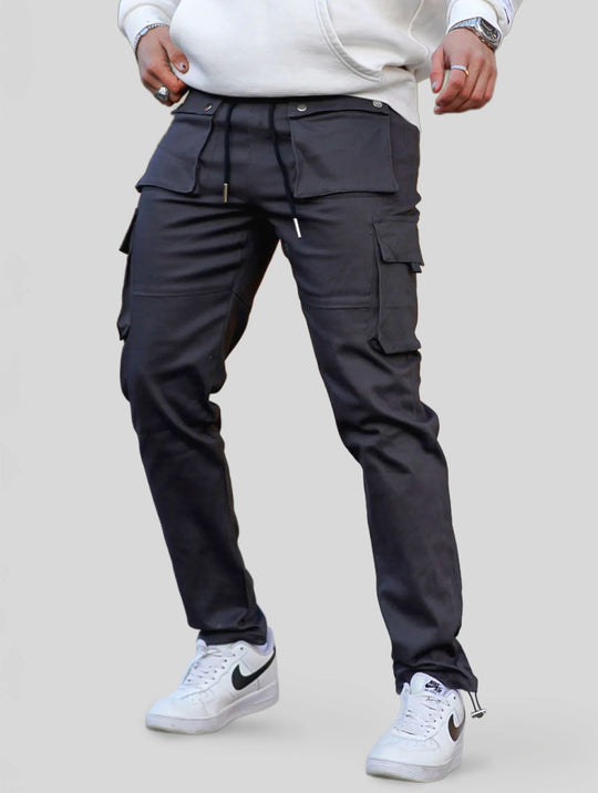 Baron Cargo Pants – Dark Grey