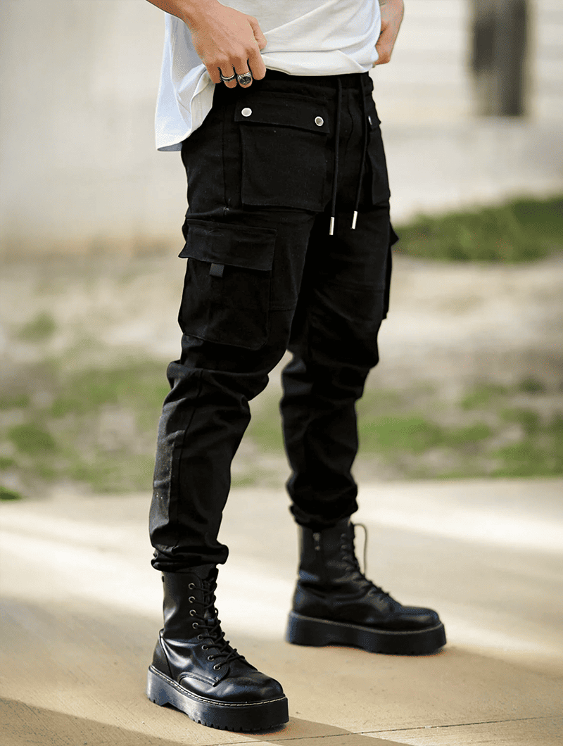 Pantaloni Cargo Baron – Neri