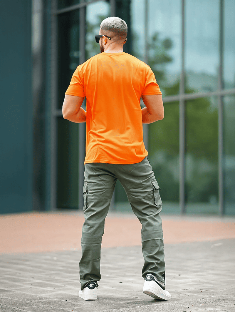 Pantaloni Cargo Baron – Verde Militare