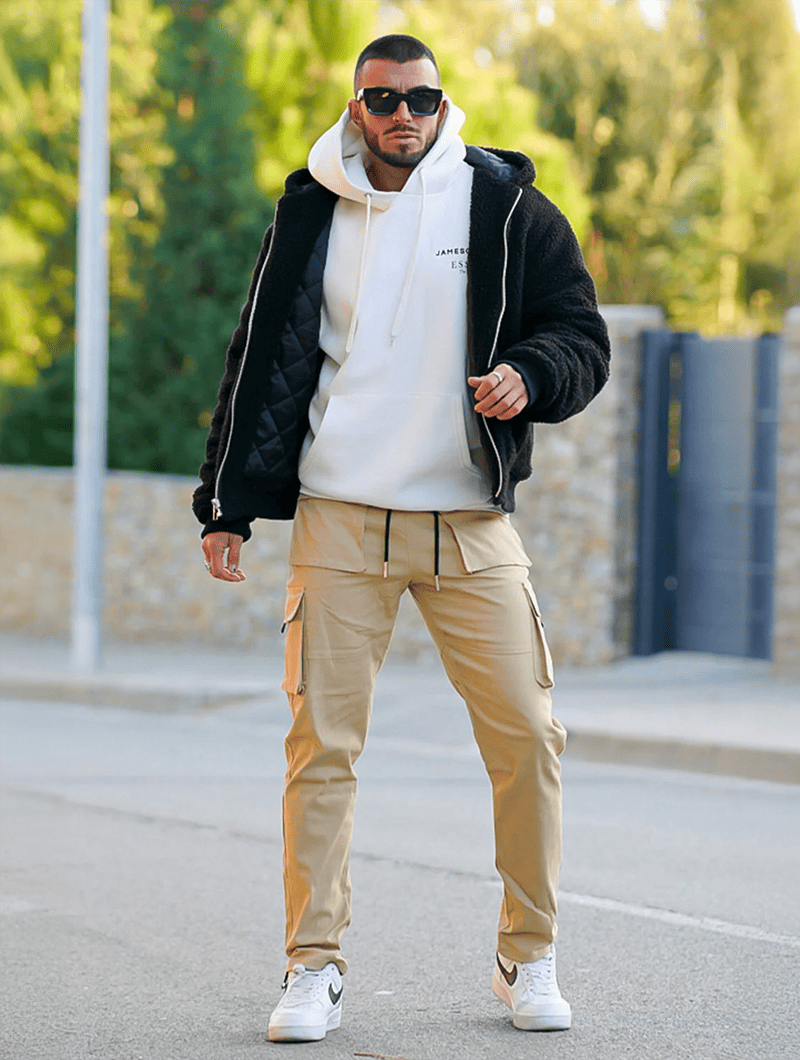 Pantaloni Cargo Baron – Khaki