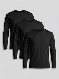 Sweater 3-Pack - Black | Basino