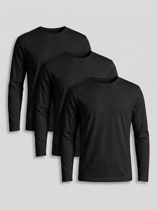 Sweater 3-Pack - Black | Basino