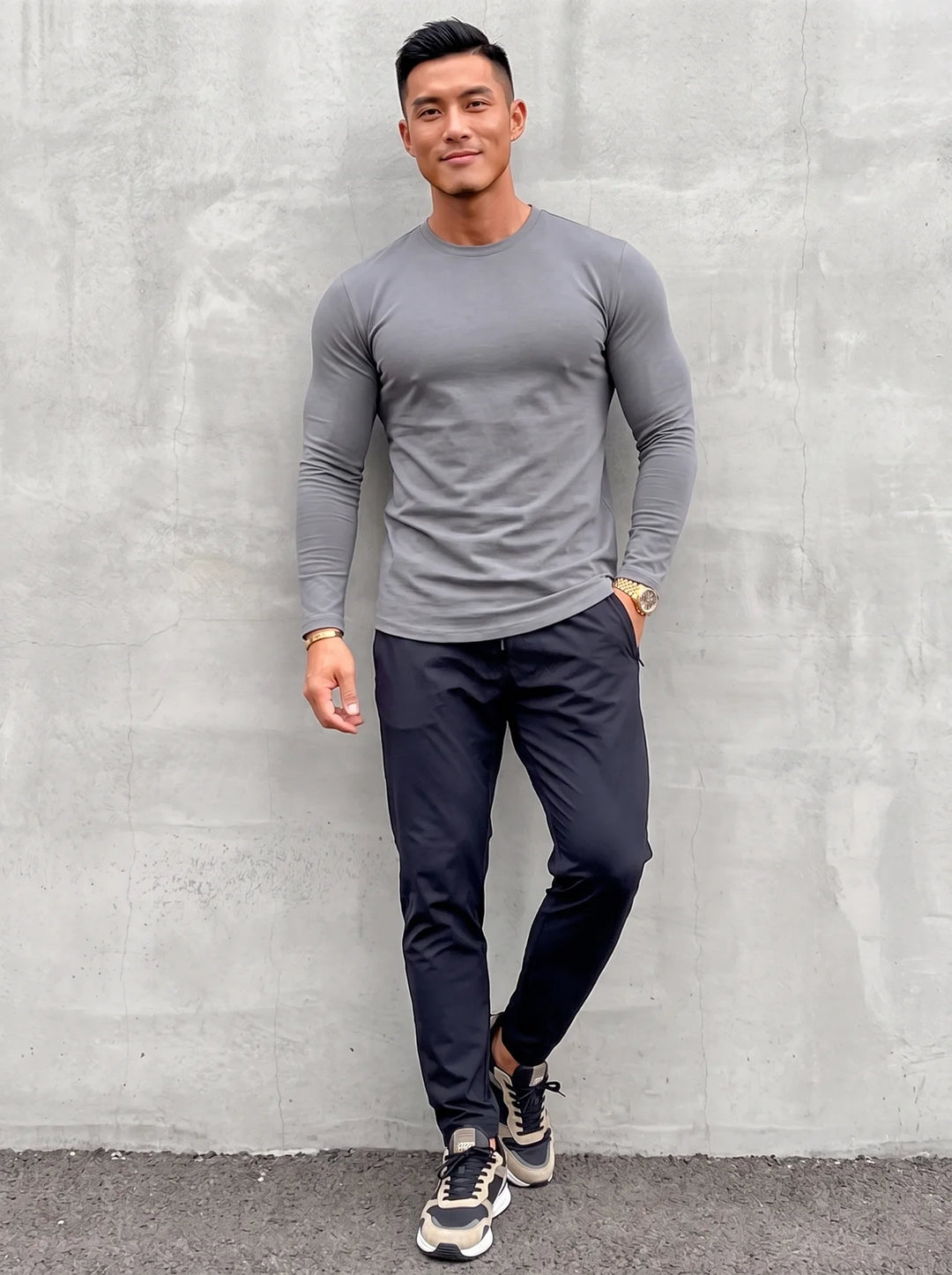 Basino Pullover - Grau