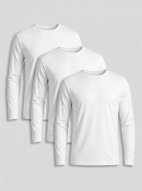 Sweater 3-Pack - White | Basino