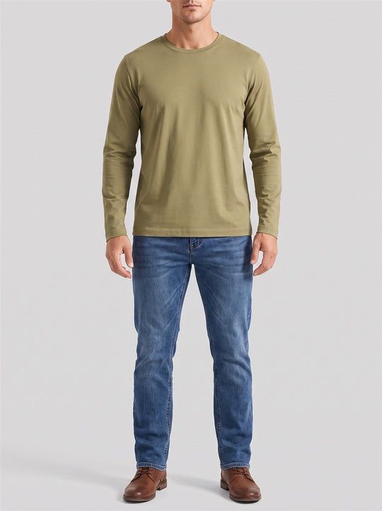 Basino Sweater - Khaki Zelená