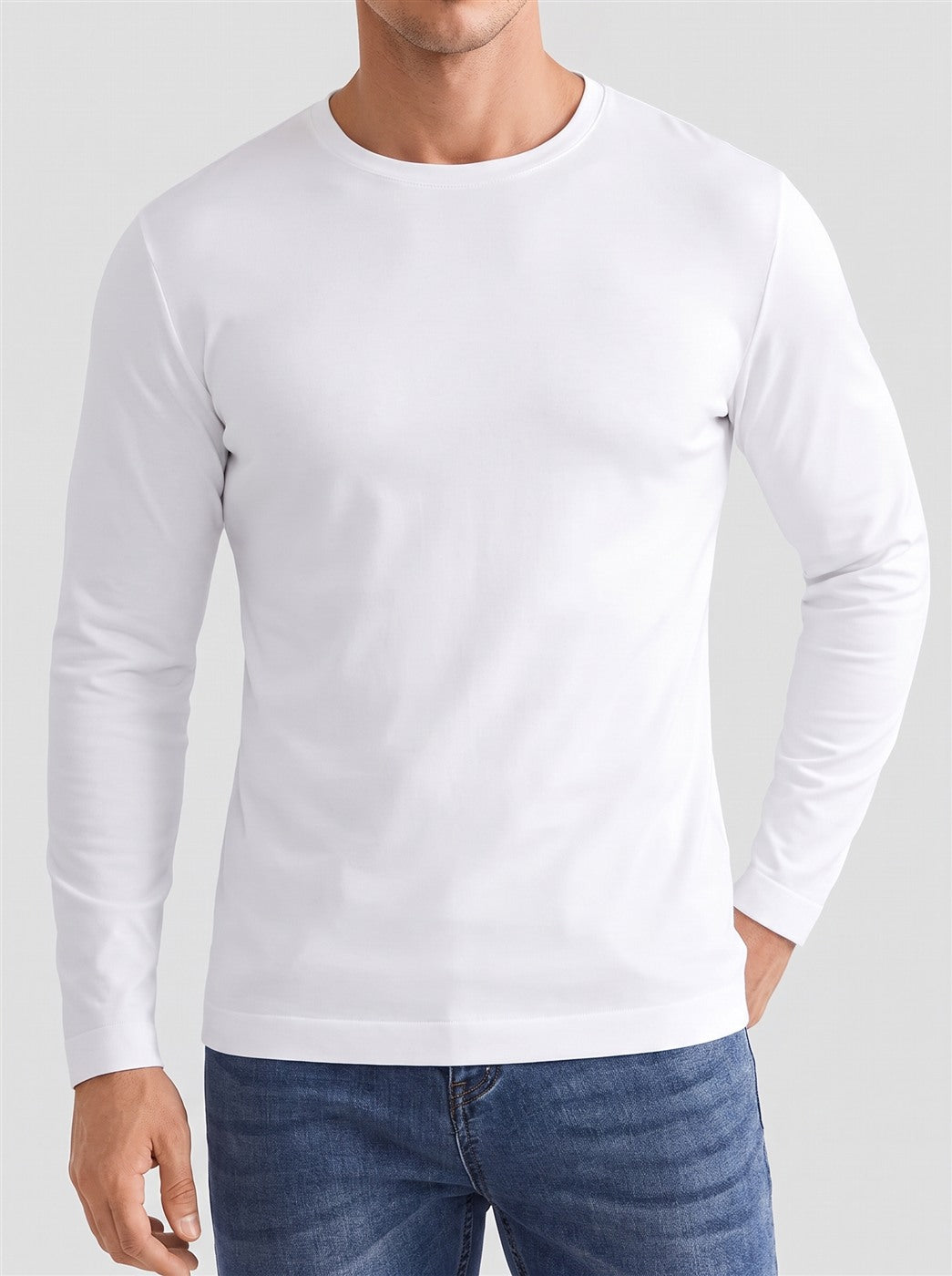 Sweater 3-Pack - White | Basino