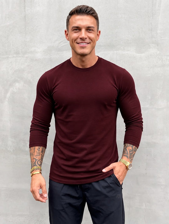 Basino Sweater - Burgundy