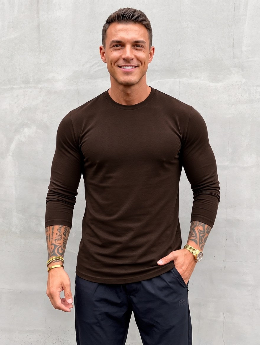 Basino Sweater - Dark Brown