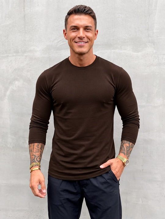Basino Sweater - Dark Brown