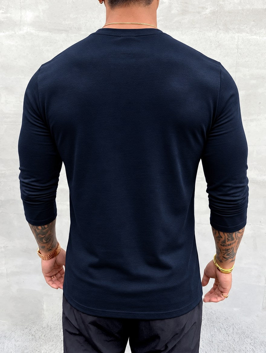 Basino Sweater - Navy Blue