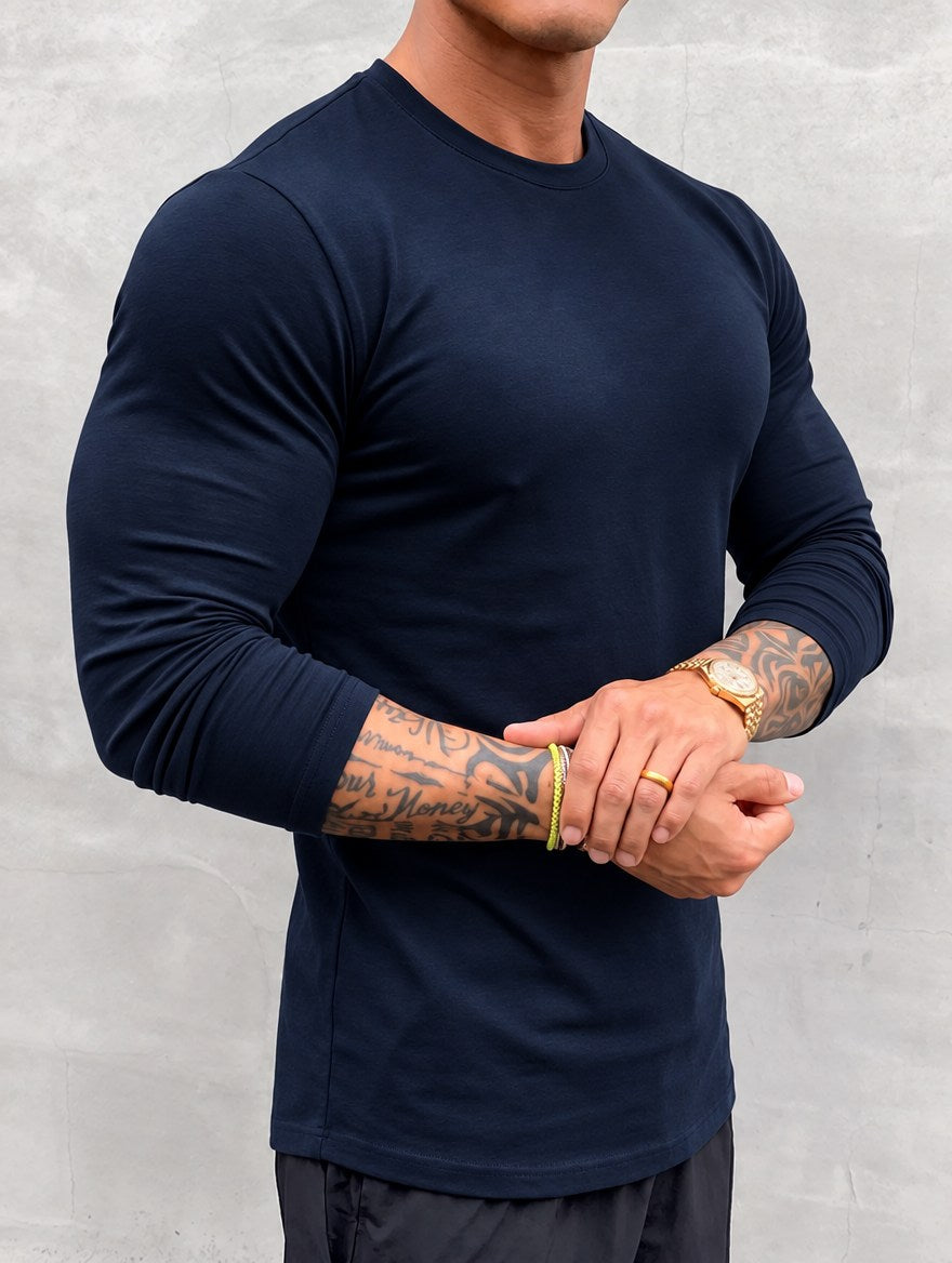 Basino Sweater - Navy Blue