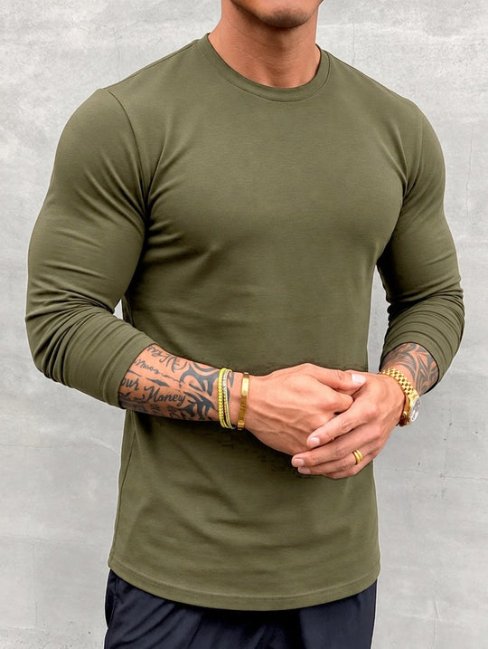 Basino Sweater - Khaki Green
