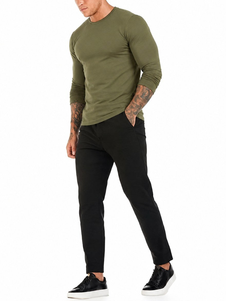 Basino Sweater - Khaki Green