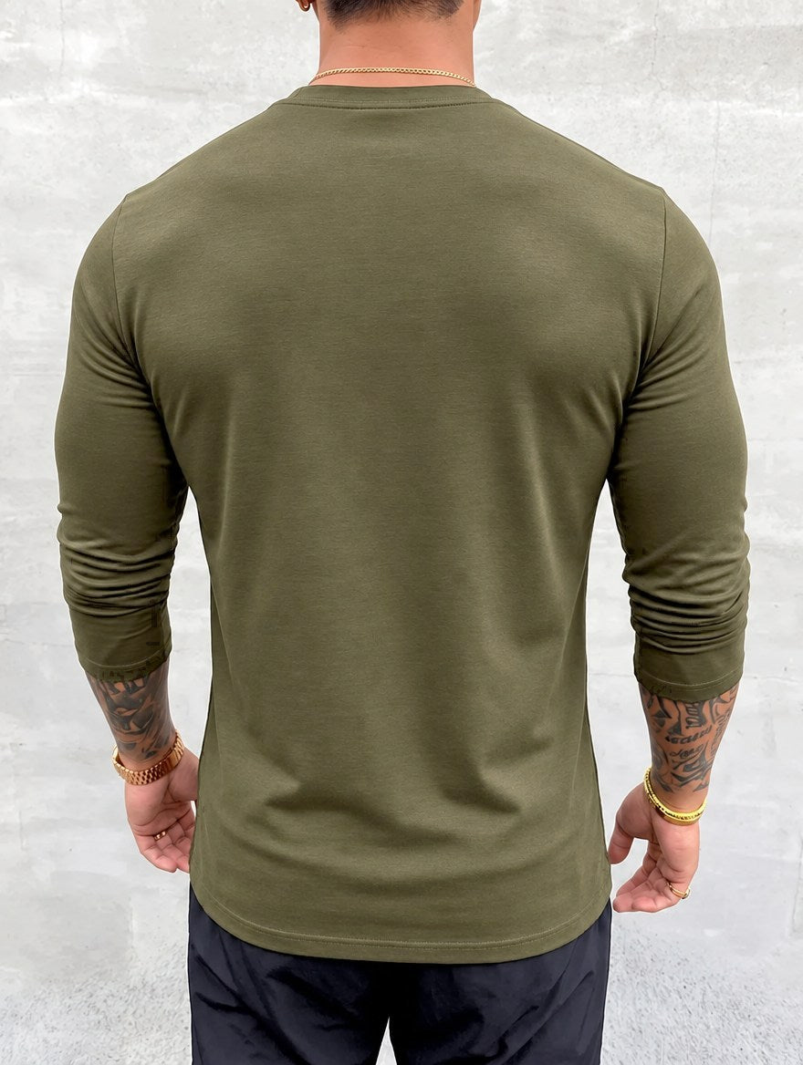Basino Sweater - Khaki Green