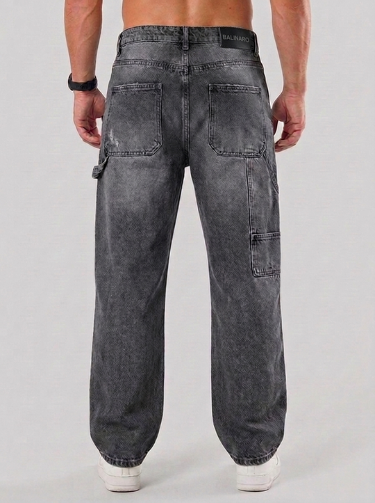 Tadeo Carpenter Jeans - Washed Grey