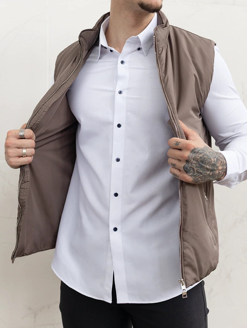 Burton Vest - Taupe Deserto