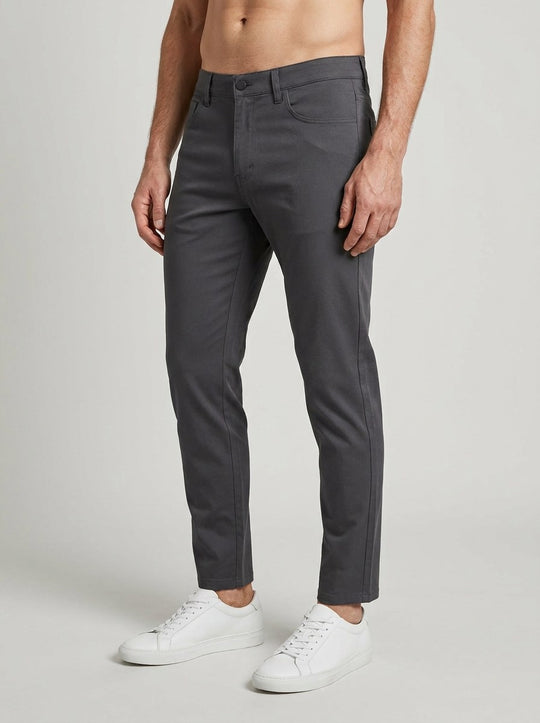 Cassian Stretch Pants - Grey