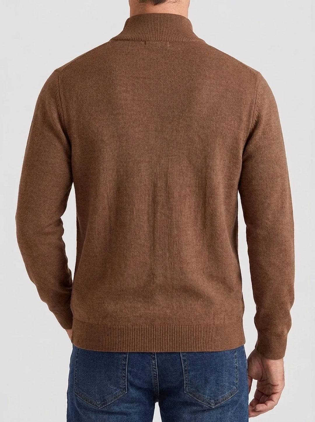 Cesare Knit Sweater - Brown