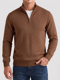 Cesare Knit Sweater - Brown