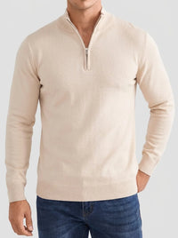 Cesare Knit Sweater - Cream