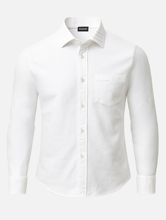 Clifford Plain White Shirt