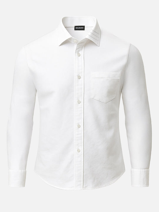 Clifford Plain White Shirt