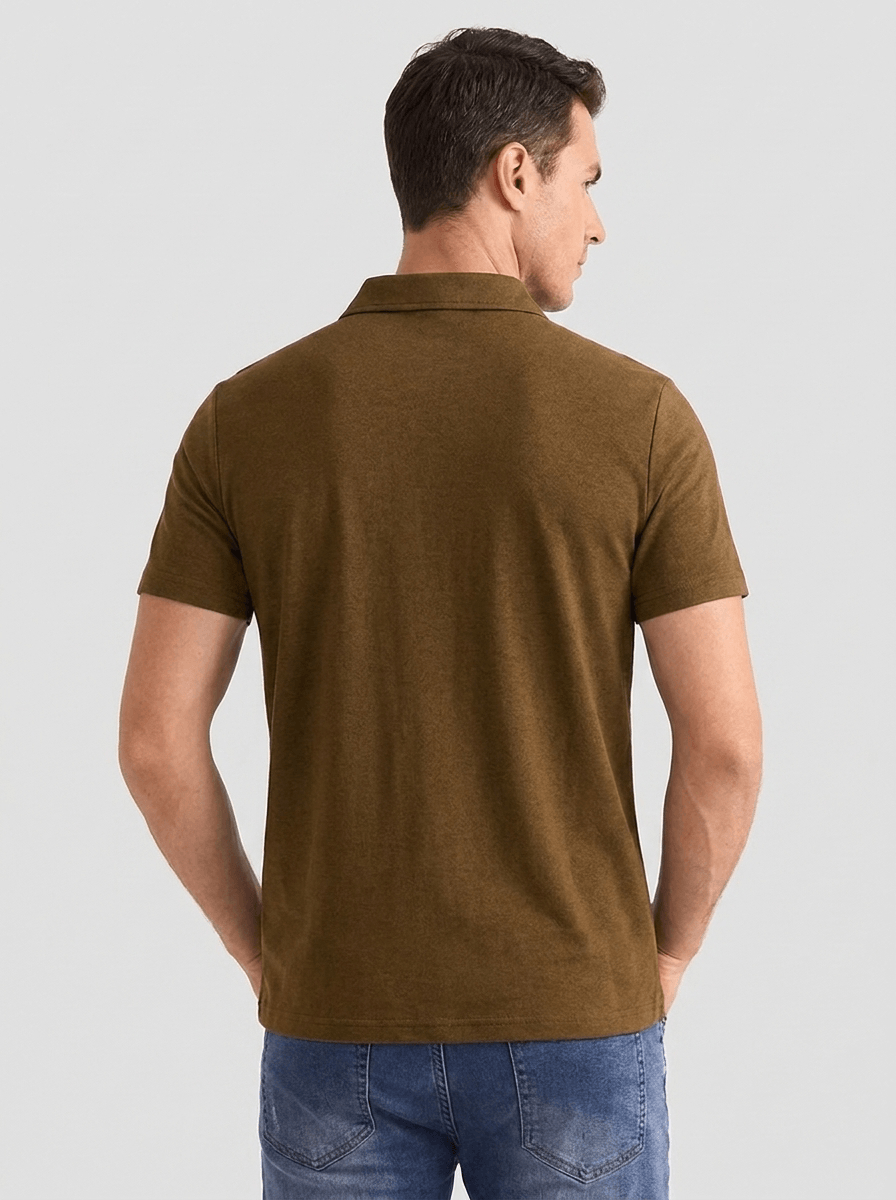 Dario Polo Shirt - Marrone