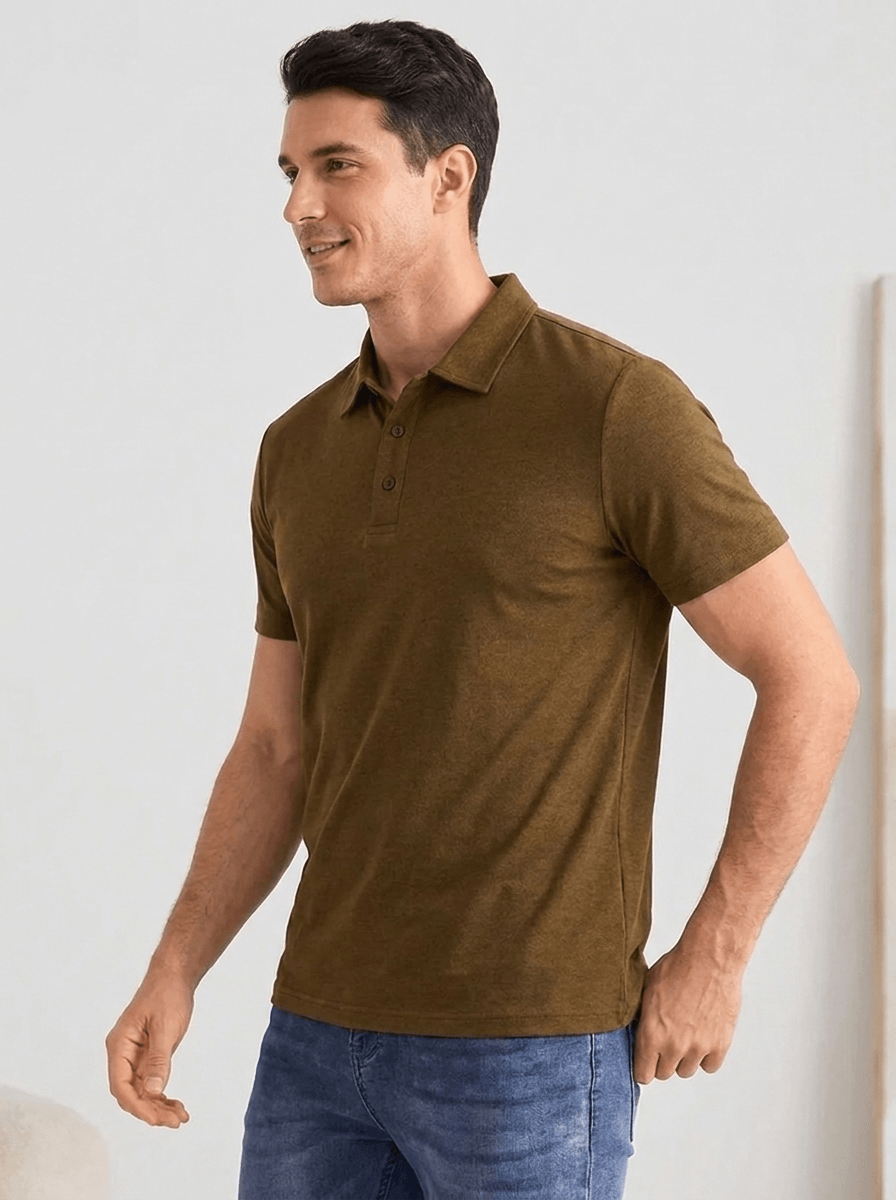Dario Polo Shirt - Brown
