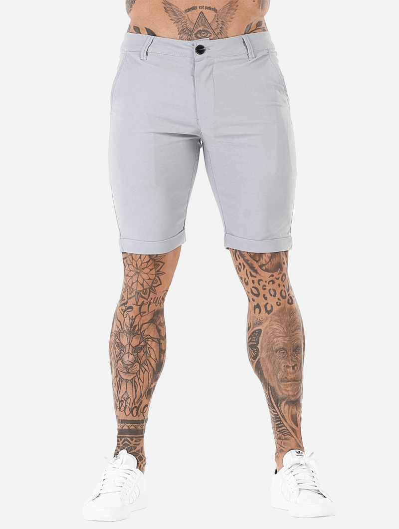 Noa Stretch Shorts - Grey