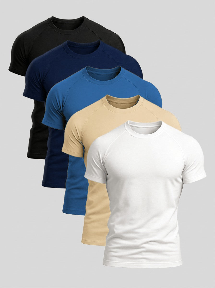 Essentials T-Shirt 5-Pack | Aleano