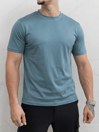 Evano T-Shirt - Dusty Blue