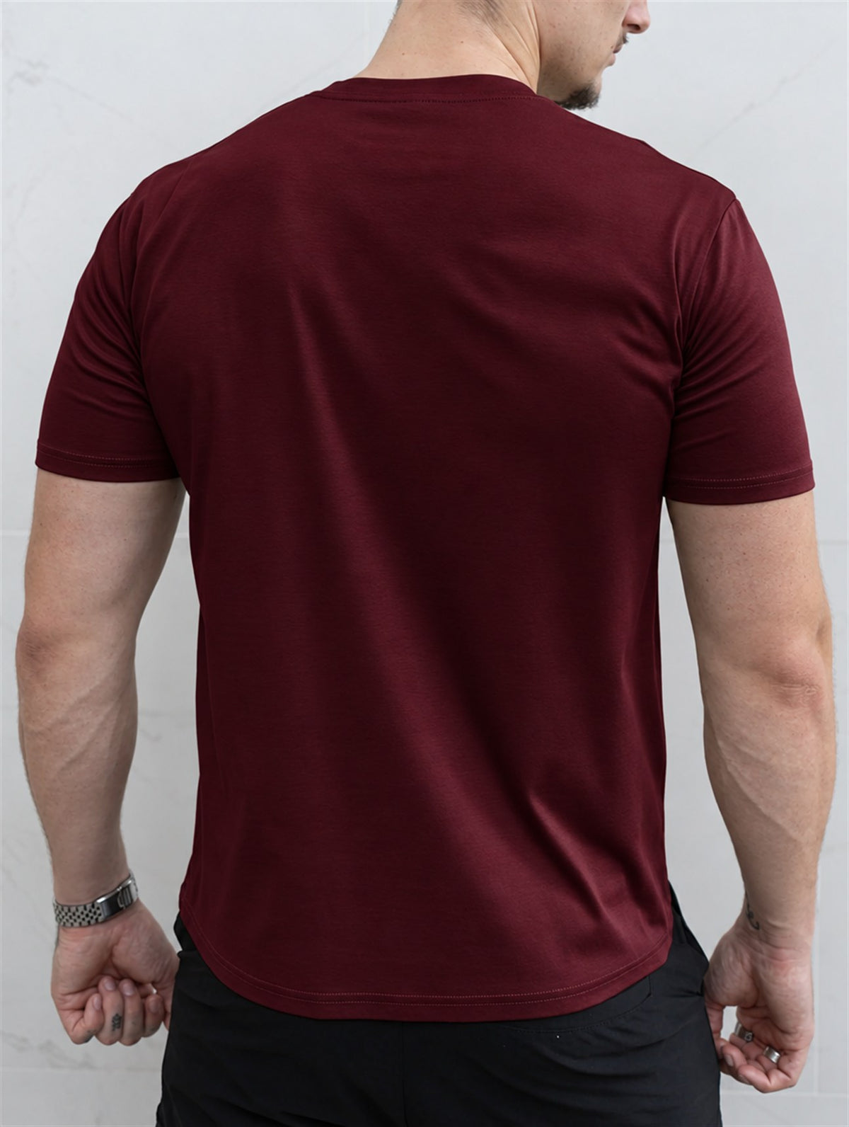 Evano T-Shirt - Burgundy