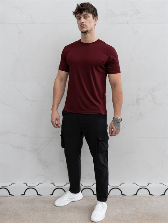 Evano T-Shirt - Burgundy
