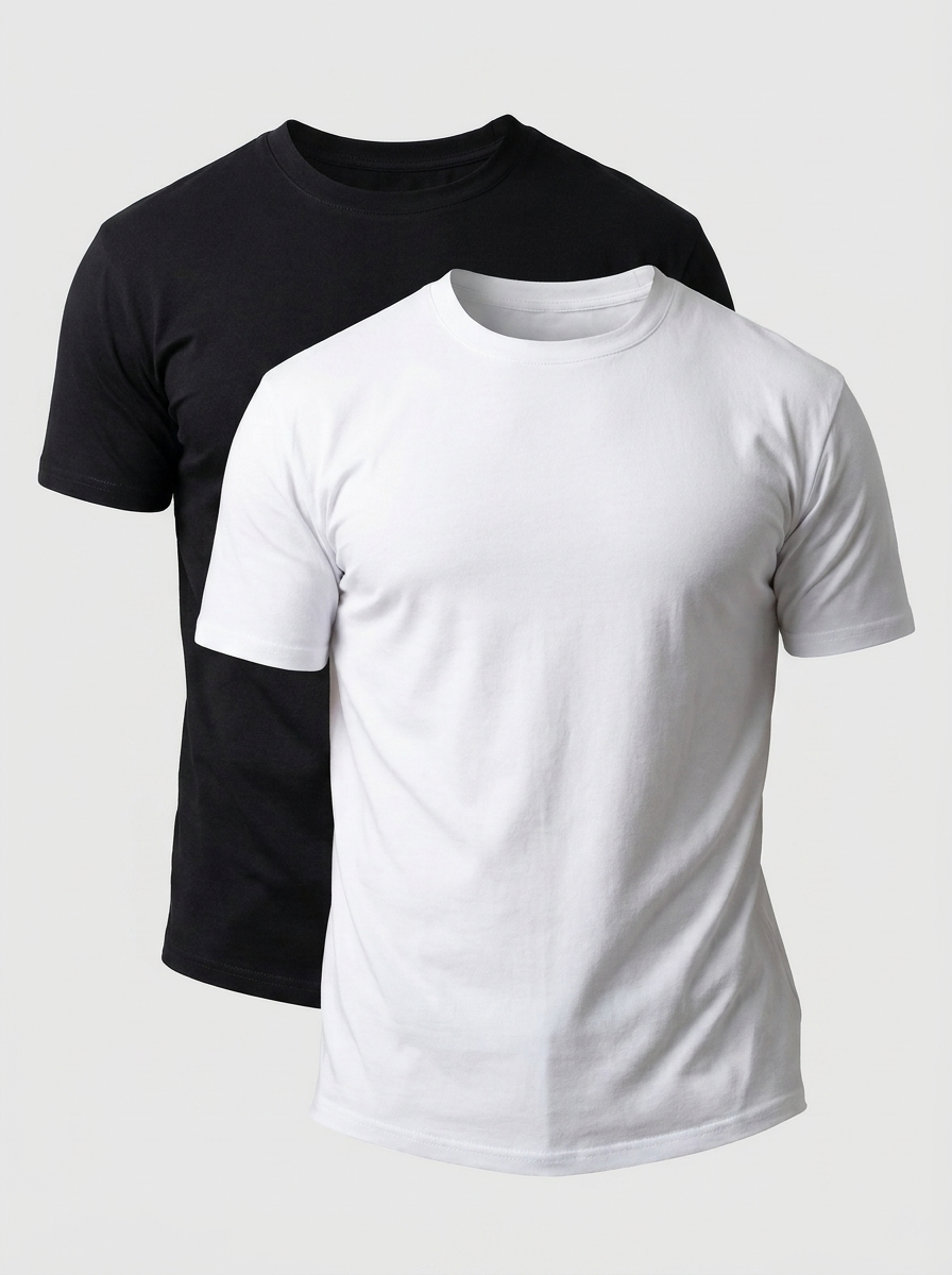 Paquete de 2 camisetas básicas | Evano