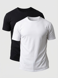 Paquete de 2 camisetas básicas | Evano