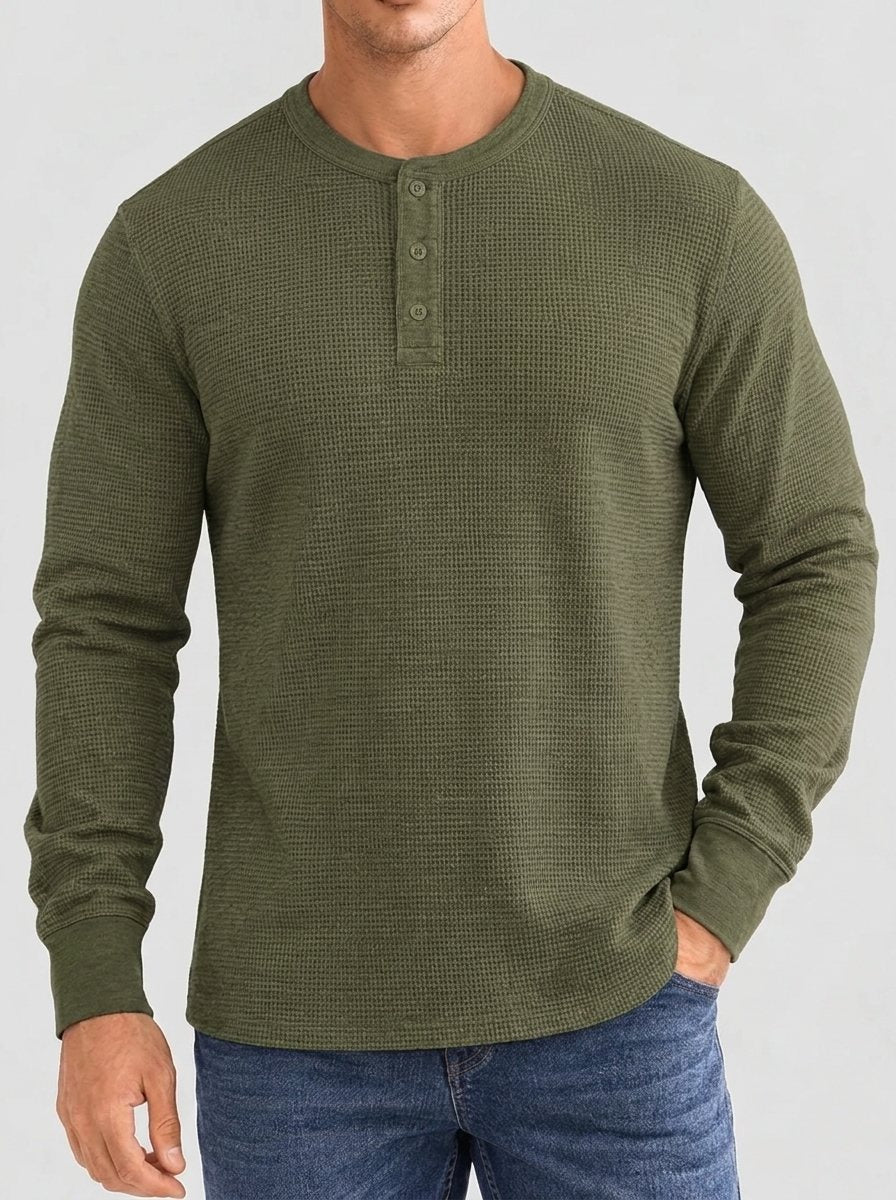 Henley Sweater 5-Pack | Aviero