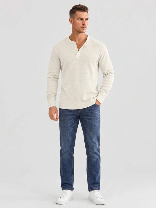 Henley Sweater 5-Pack | Aviero