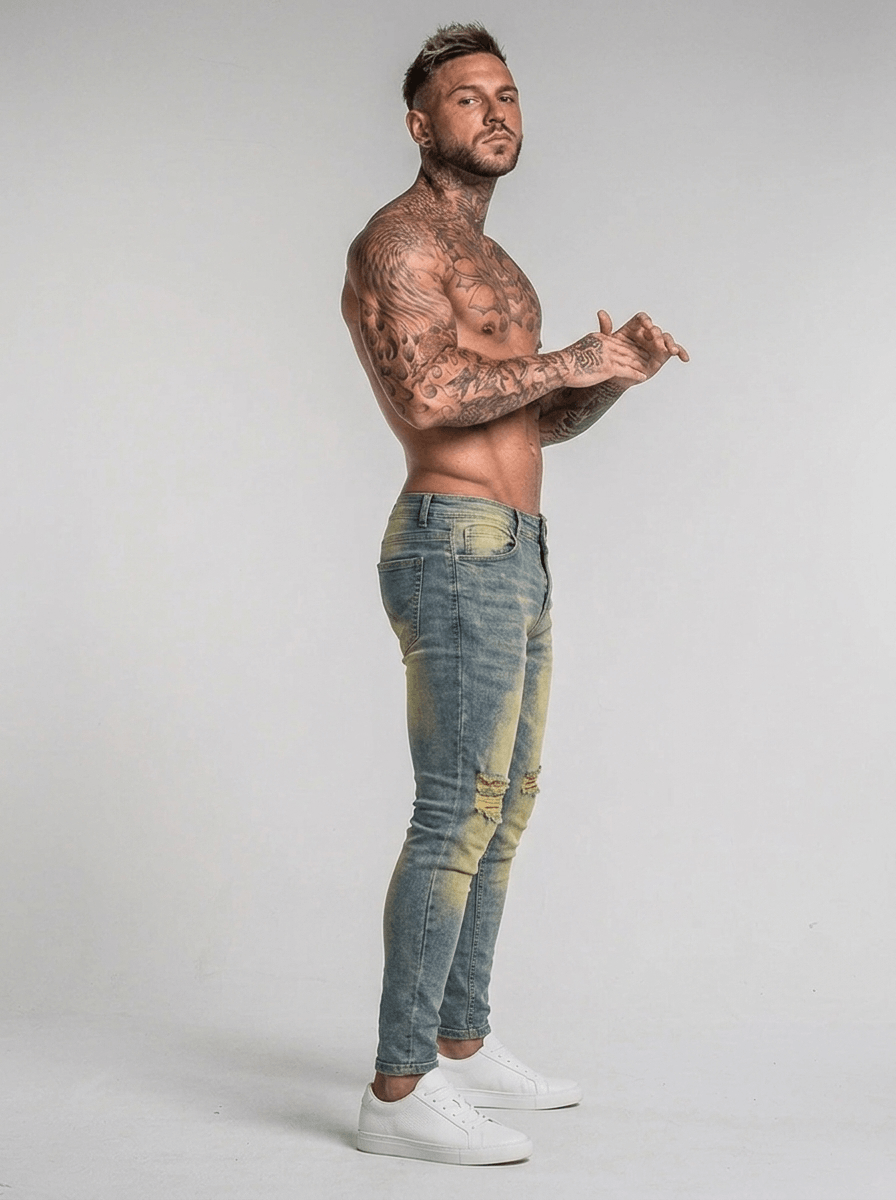 The Jeronimo Jeans - Vintage Blue